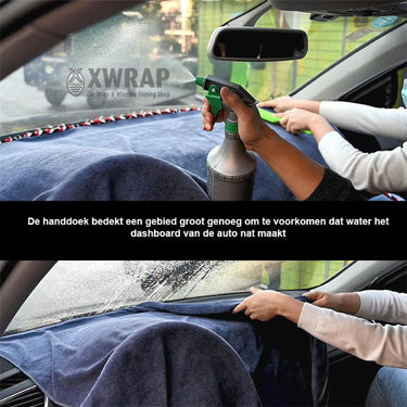 Housse de tableau de bord en microfibre XXL