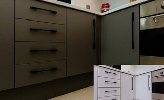 Zelf Keukenkastjes plakken wrappen