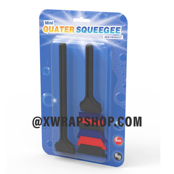 Mini Quarter Squeegee Set