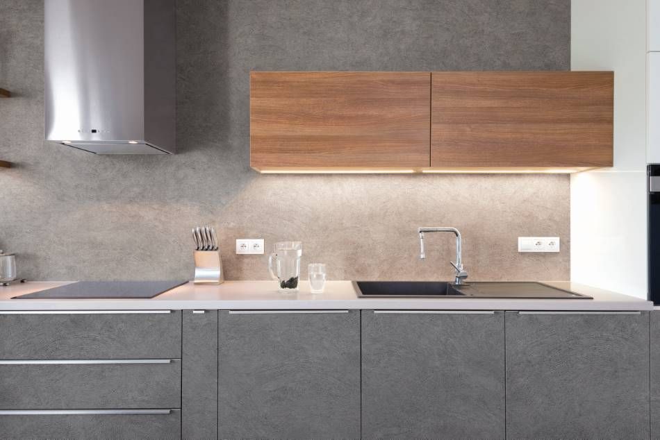 Raw Grey - 122 cm - betonlook