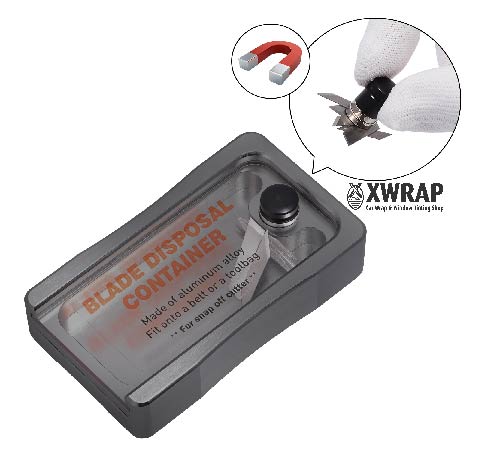 Opvangbak voor mesjes magnetisch